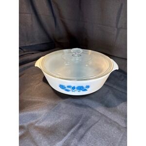 Anchor Hocking (Fire King line)Blue Cornflower